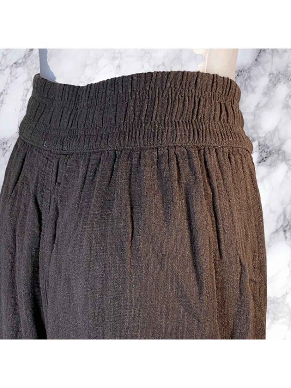 Aerie Summer Reset Trouser - Deep Earth - Picture 6 of 12